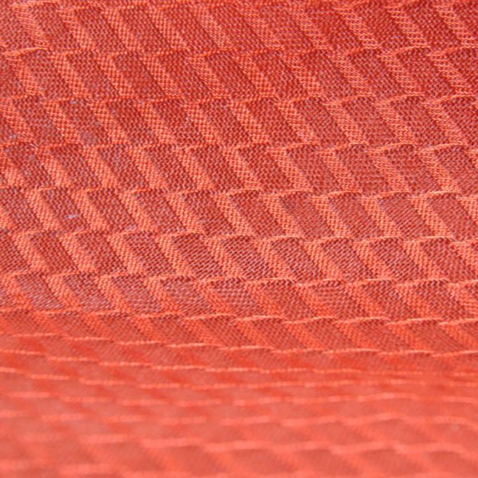 ผ้าผสม 3D ที่สามารถหายใจได้ ผ้าพอลิเอสเตอร์ Air Mesh ผ้ายืดหยุ่นสูงสําหรับรองเท้า 2