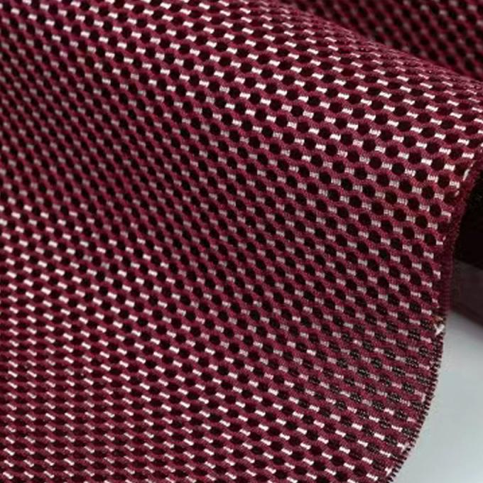 320 - 400GSM วัสดุ 3D Mesh วัสดุ Polyester Mesh สําหรับกระเป๋าเดินทาง 0