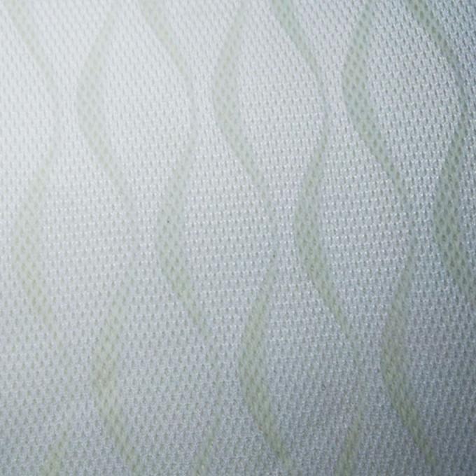 แสงสว่าง 100% ผ้า Poly Mesh Airmesh วัสดุ Mesh หายใจสําหรับชุด 0