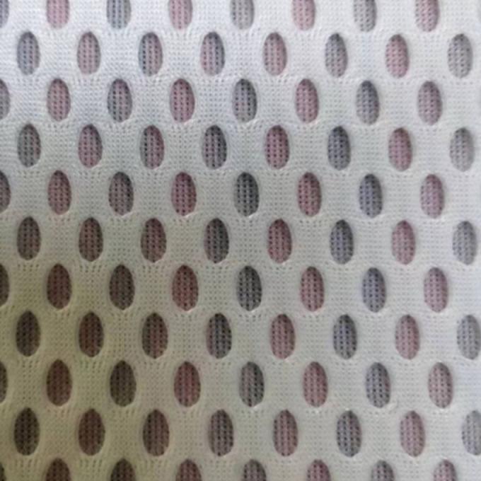280gsm 3d Air Spacer Mesh Fabric หายใจได้ 200×200 75D ยาง 57in ถึง 58in 0