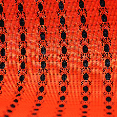 Good price 320gsm 75D Spacer Mesh Fabric เนื้อผ้าพอลิเอสเตอร์เบา เนื้อผ้า Mesh สําหรับชุดกีฬา ออนไลน์