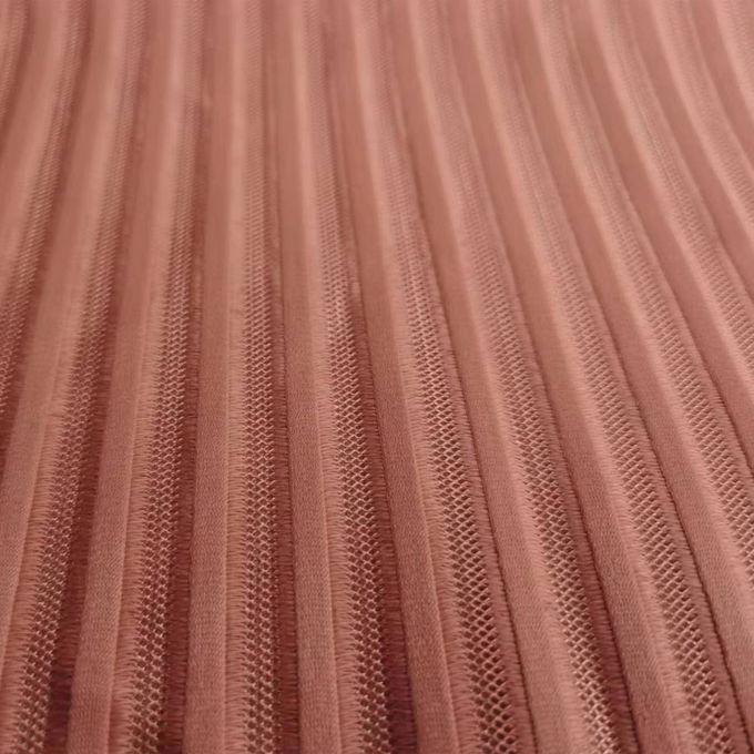 190 กรัม เนื้อผ้าพอลิเอสเตอร์ Mesh 2 มม เนื้อผ้า Mesh หายใจ 2