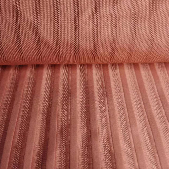 190 กรัม เนื้อผ้าพอลิเอสเตอร์ Mesh 2 มม เนื้อผ้า Mesh หายใจ 0