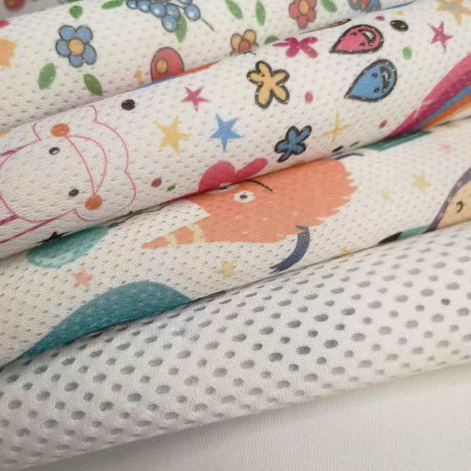 Baby Design 6mm 3D Spacer Mesh 600GSM เครือข่ายอากาศที่หายใจสําหรับกระเป๋า 6