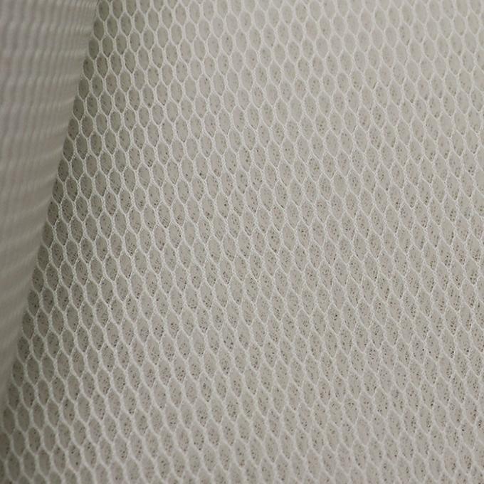 ความจํา 4mm 3D Mesh วัสดุ Polyester Mesh Fabric หายใจได้ดี 2
