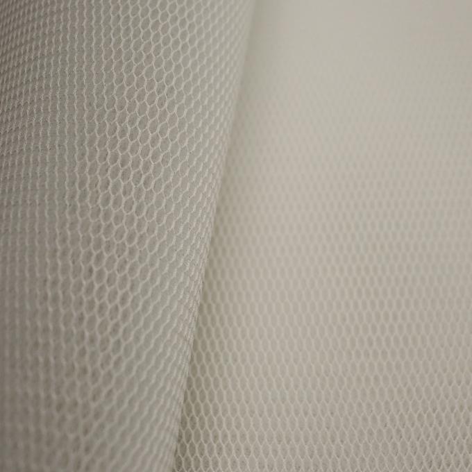 ความจํา 4mm 3D Mesh วัสดุ Polyester Mesh Fabric หายใจได้ดี 1