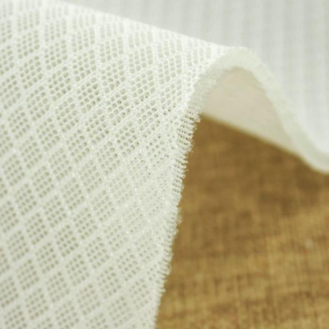 วัสดุแบน Jacquard Air Mesh แอนติออบราชั่น Airmesh ผ้าสําหรับชุด 2