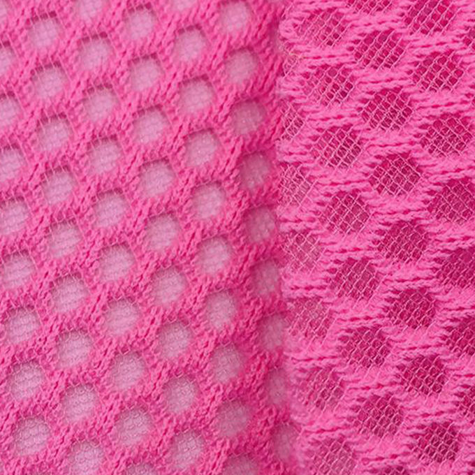 100% โพลีเอสเตอร์รีไซเคิล โพลีเอสเตอร์เมช เครื่องผูก Airmesh วัสดุ 3D Mesh 10