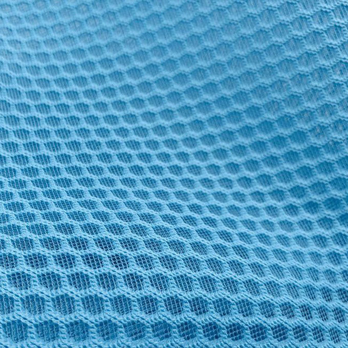 100% โพลีเอสเตอร์รีไซเคิล โพลีเอสเตอร์เมช เครื่องผูก Airmesh วัสดุ 3D Mesh 8