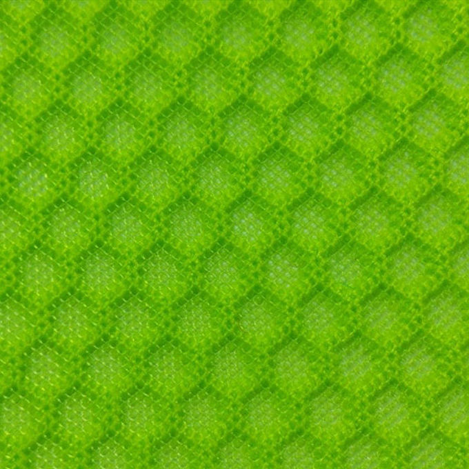 100% โพลีเอสเตอร์รีไซเคิล โพลีเอสเตอร์เมช เครื่องผูก Airmesh วัสดุ 3D Mesh 0