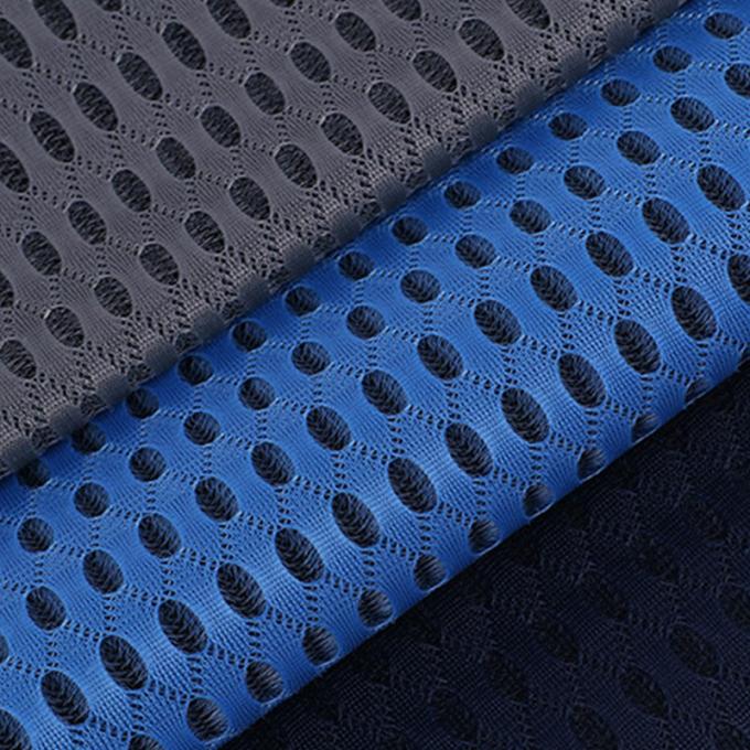 สูตรสี Air Mesh เนื้อผ้าอับซอร์ความชื้น เนื้อผ้า 3 มม 3D Mesh 3