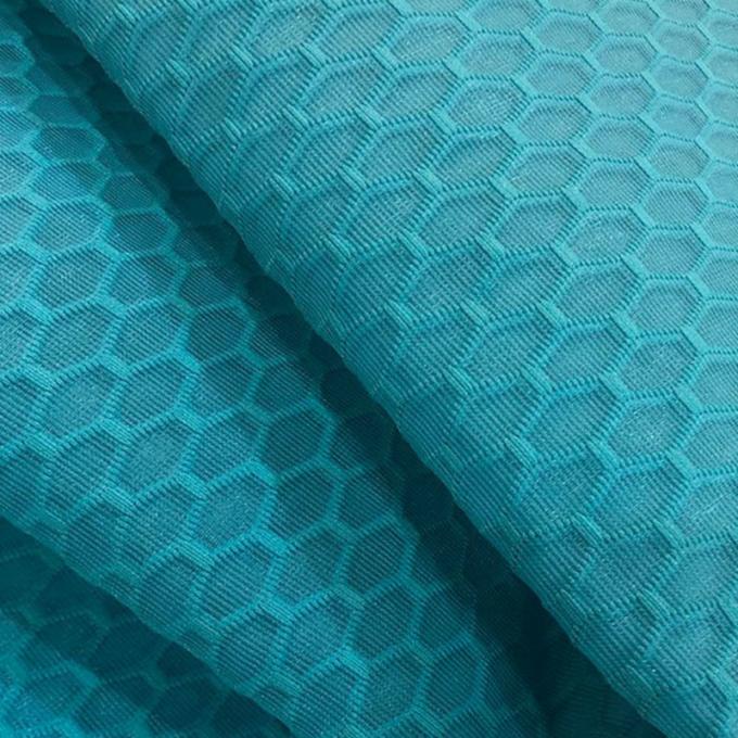 เนื้อผ้าพอลิเอสเตอร์ Mesh 100% สายผูก Airmesh หายใจ สายผูก Spacer Mesh เนื้อผ้าสีดํา Fine Mesh 8