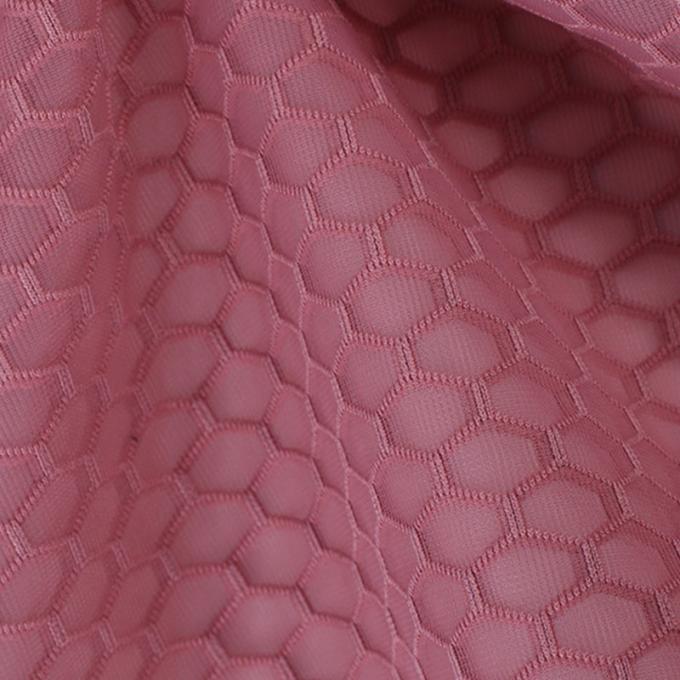เนื้อผ้าพอลิเอสเตอร์ Mesh 100% สายผูก Airmesh หายใจ สายผูก Spacer Mesh เนื้อผ้าสีดํา Fine Mesh 3