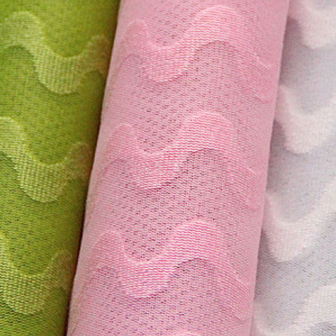 วัสดุของ Jacquard Tearproof 3D Mesh วัสดุของพอลิเอสเตอร์รีไซเคิล Mesh 3mm 5