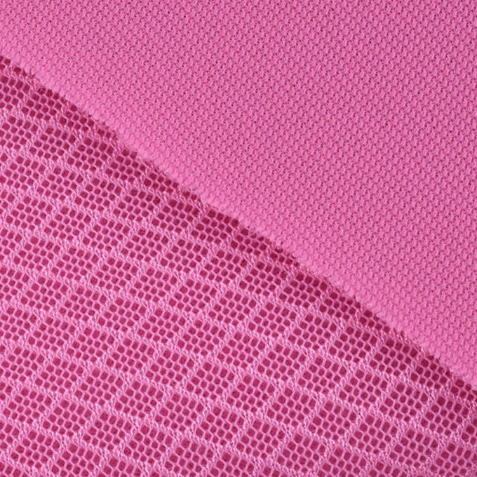200×200 280gsm 3D Spacer Mesh โพลีเอสเตอร์ แอตเลติก Mesh Fabric สําหรับการเสริมความสวยงาม 2