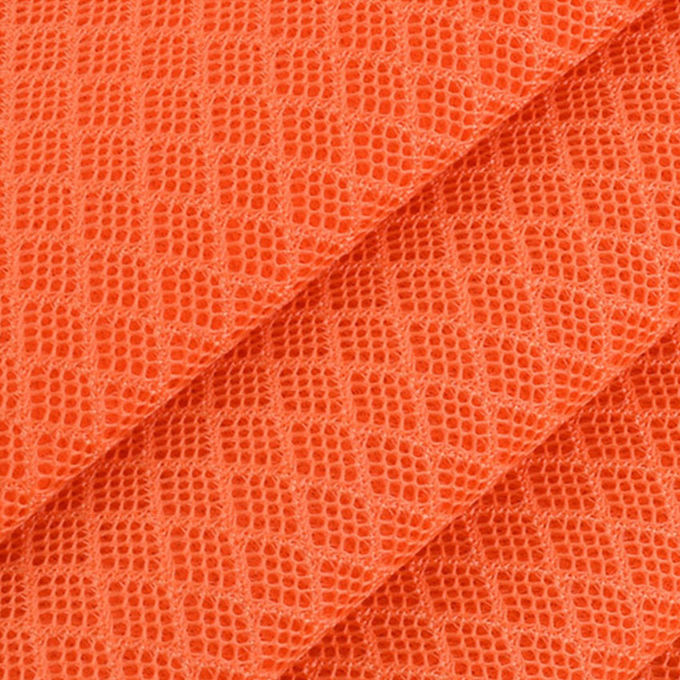 200×200 280gsm 3D Spacer Mesh โพลีเอสเตอร์ แอตเลติก Mesh Fabric สําหรับการเสริมความสวยงาม 1