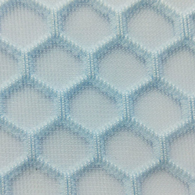 100 เปอร์เซ็นต์ 200 กรัม เนื้อผ้าพอลิเอสเตอร์ Mesh Airmesh เสื้อผ้าที่หายใจ 0