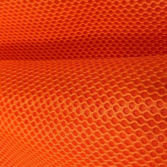 290gm 3D Spacer Mesh Fabric สายลมหายใจ 250 - 430GSM 1