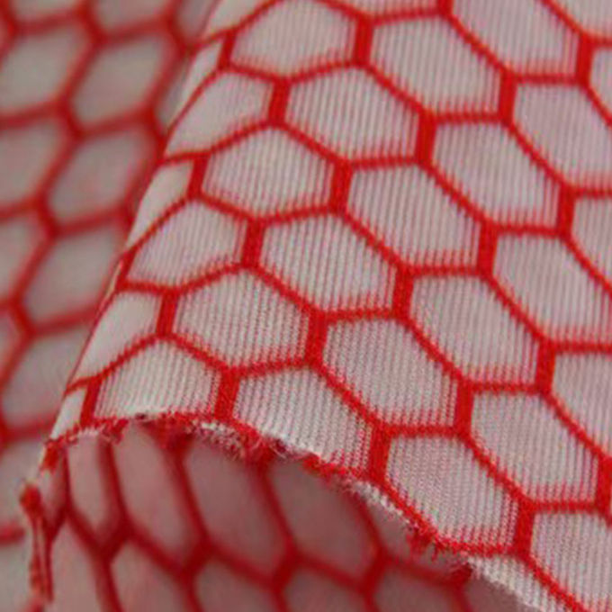 Airmesh 100% โพลีเอสเตอร์ Air Mesh Fabric สายผูก สายผูก 3d สายผูก 1
