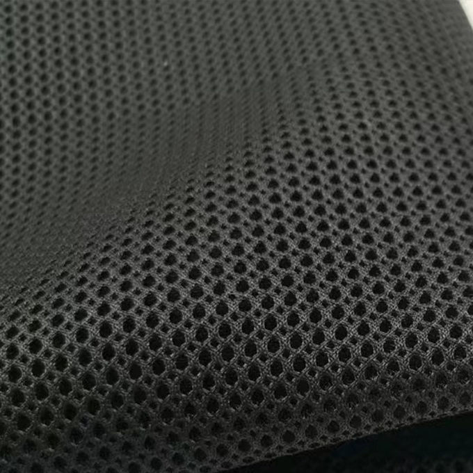 420gsm Airmesh Space Mesh Fabric สายผูกผ้าพอลิเอสเตอร์ที่หายใจได้ สายผูกผ้าสําหรับรองเท้า 2