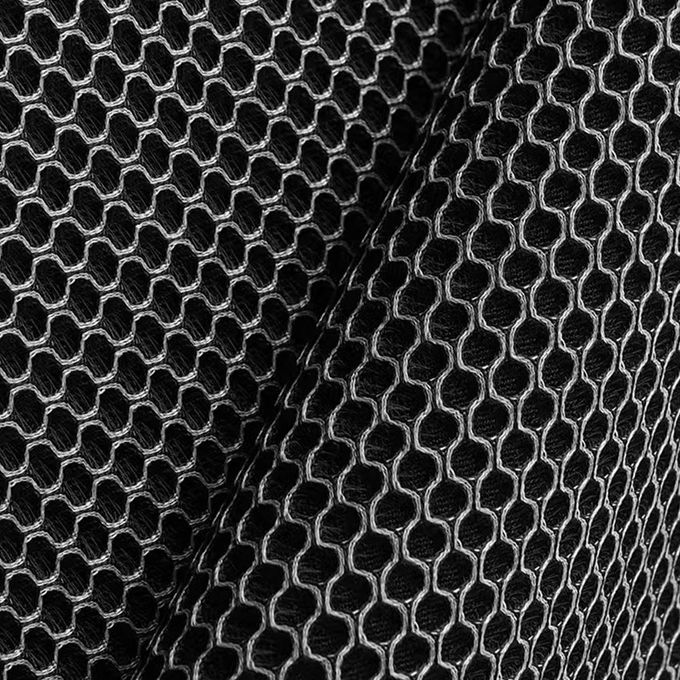 Airmesh สี 3d Air Mesh Fabric หายใจ สายผูกผ้า 3 มม. 3